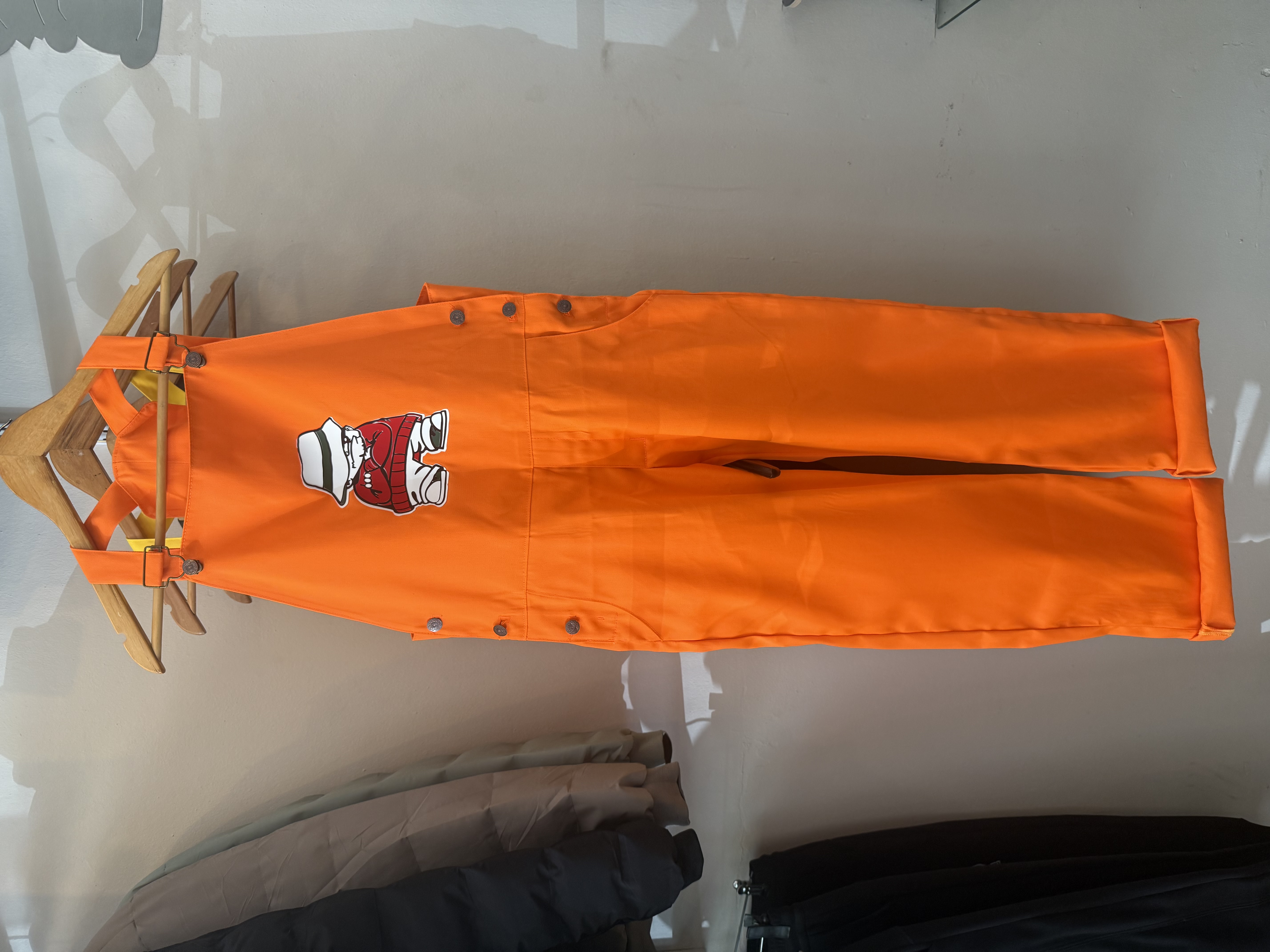 3D Printed Dungaree(Orange)
